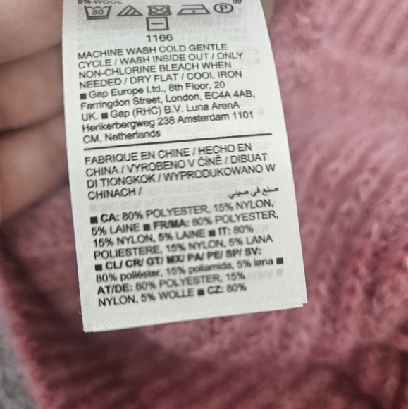 Knit sweater with cowl neck - Picture 3 of 5